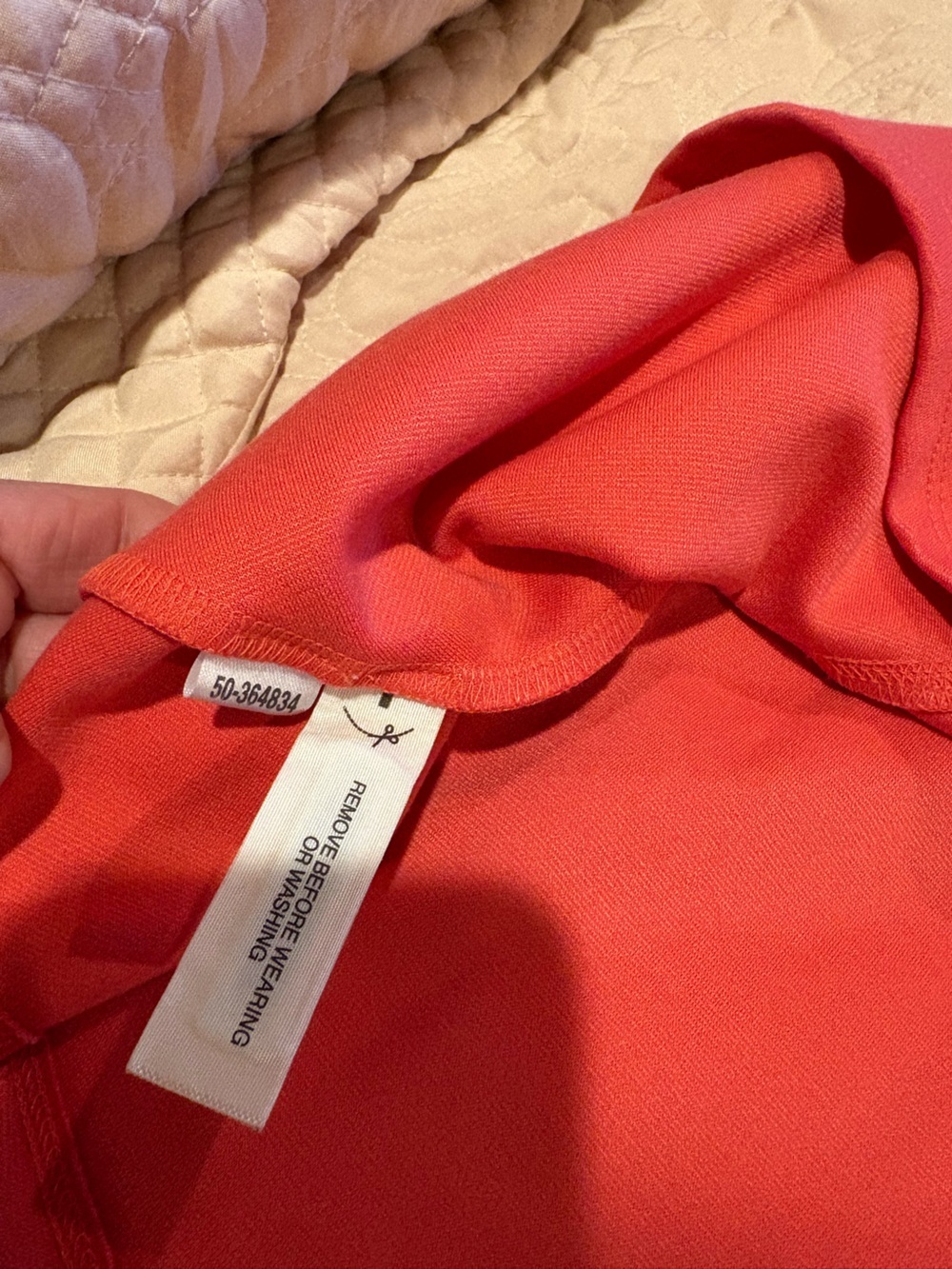 Ann Taylor Sleeveless Coral tiered Fit-and-Flare Dress women’s size 2 - Picture 8 of 10